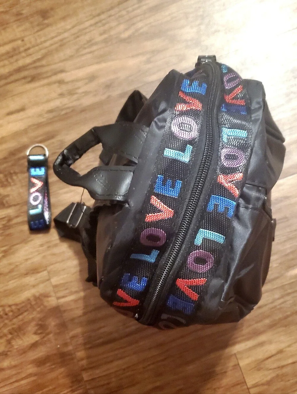 LOVE Nylon Backpack Shoulder Bag
